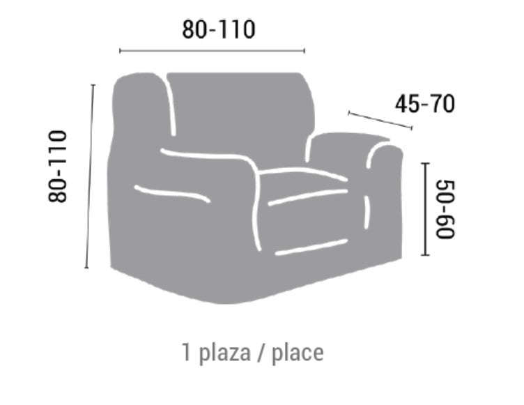 Funda sofá elástica VEGA