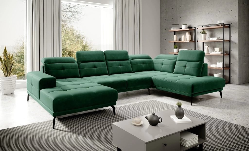 sofá de diseño en forma de U - Bretan